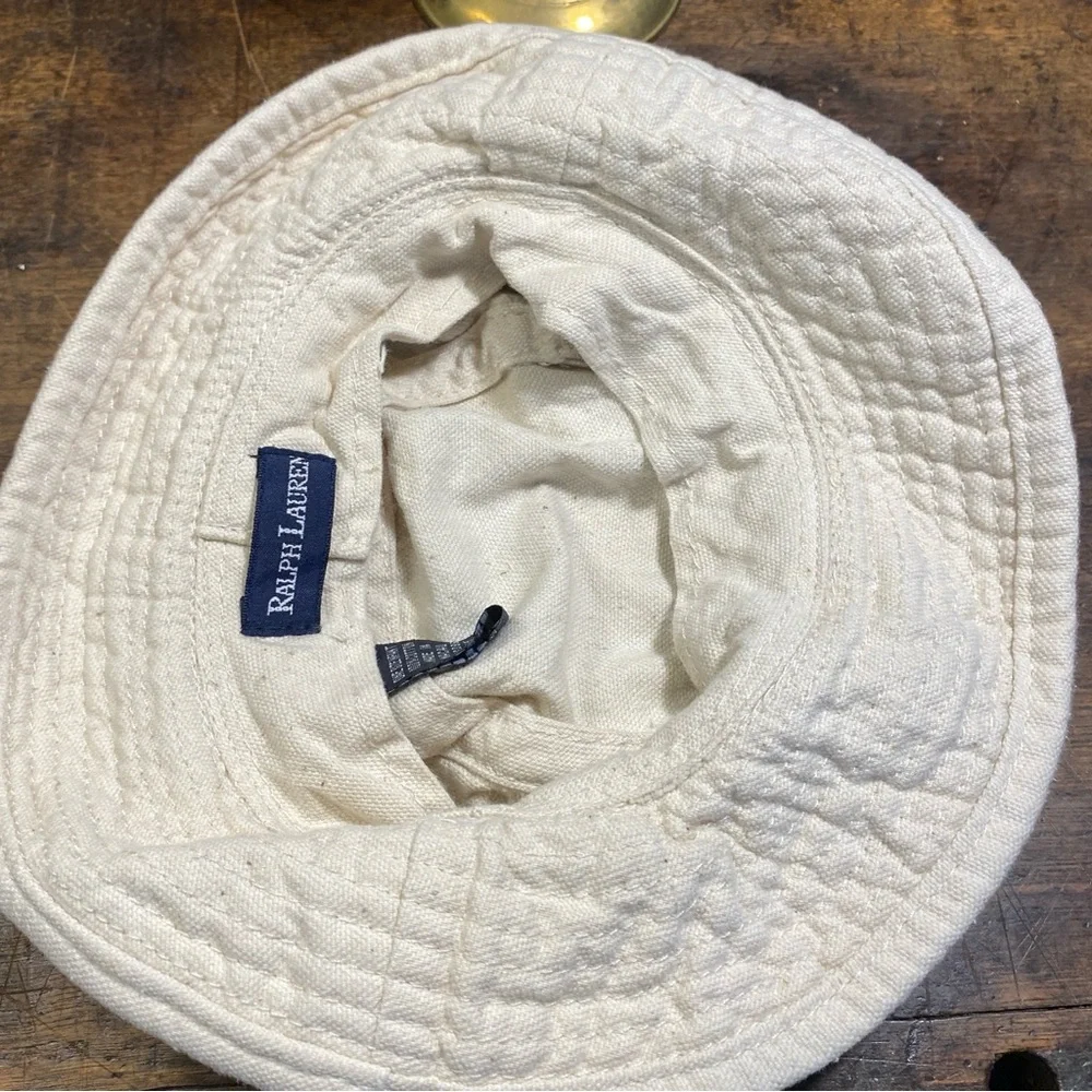 Ralph Lauren Toddler Cotton Bucket Hat One Size